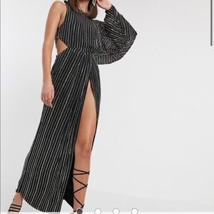 ASOS TALL STUDDED MAXI DRESS
